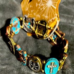 Western style stretch bracelet